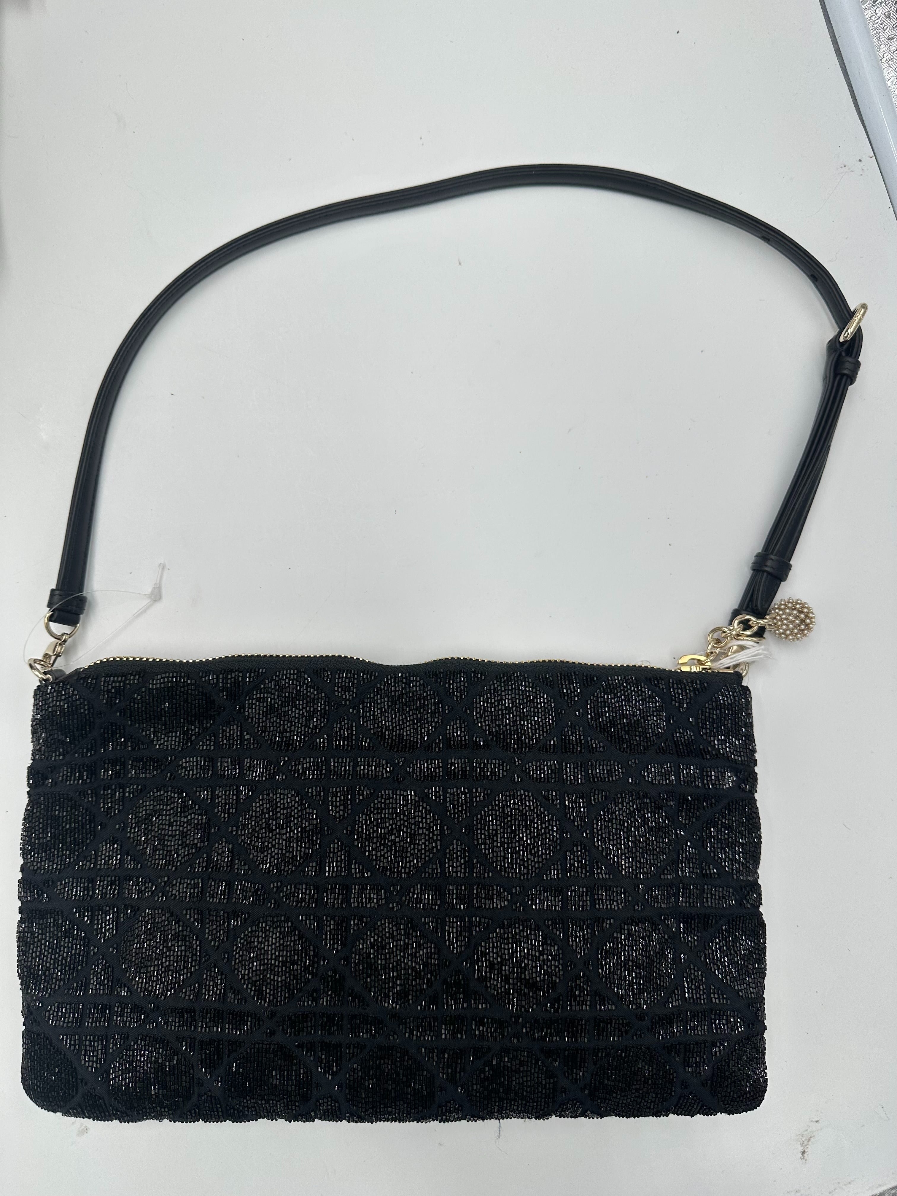 Dior black cannage leather medium | Pre-Owned Luxury Dubai