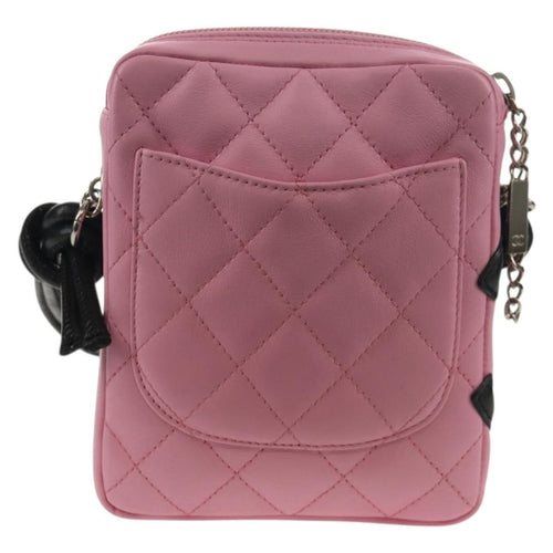 Chanel Cambon Zip Pouch Quilted Leather Small | Pre-Owned Luxury Dubai